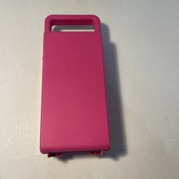 Vintage CLIK CASE - HOT PINK Cassette Tape Case Pre-Owned - Picture 7 of 12